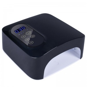 M&r 601pro 72W bezdrátová LEDnehtová lampa, dobíjecí lednehty, 15600 mAh bezdrátová lakna laknanehty, profesionální gelovénehtynanehty umění pro manikúru pro domácí a salon (dobíjecí)