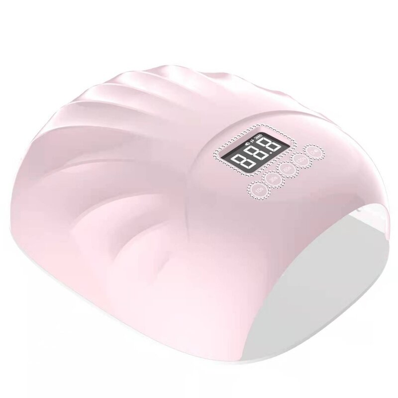 M&r 802Pro bezdrátová LEDnehtová lampa, bezdrátová sušičkanehtů, 72W dobíjecí LEDnehtové světlo, přenosná gelová uv LEDnehtová lampa se 4 časovač a LCD displej zelená