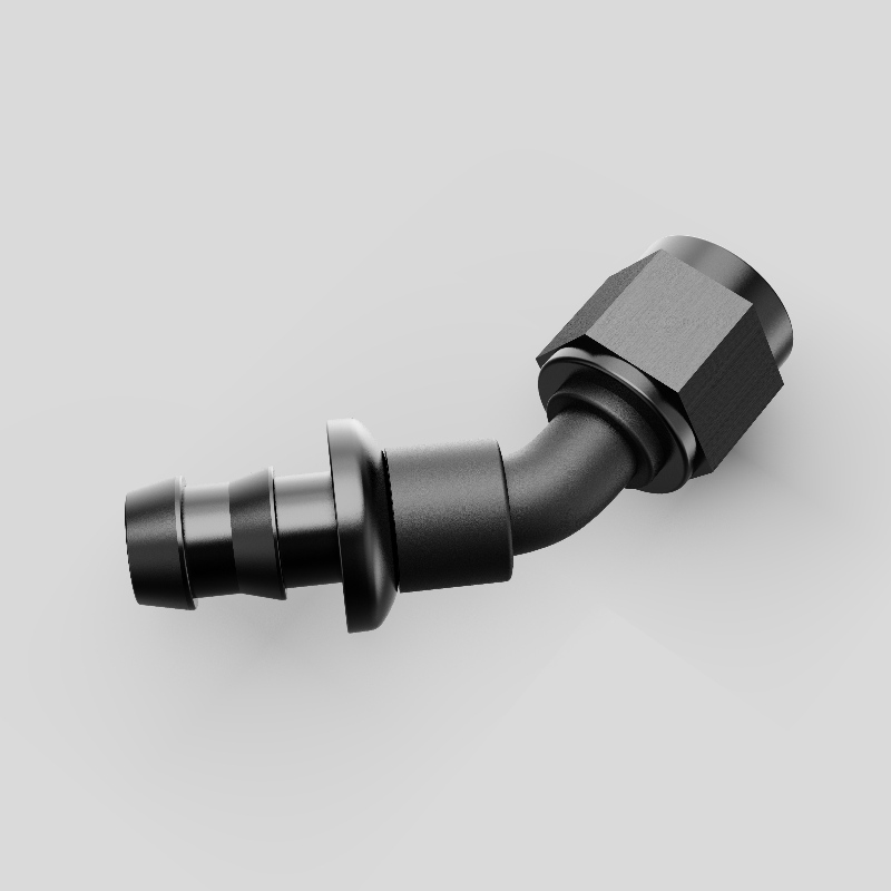 Žena otočné pro push Lock Barb Typ hadice montáž konec pro gumové palivové linky olejové palivo chladicí soupravy