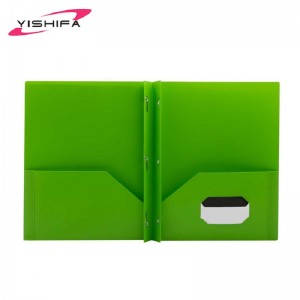 Vlastní logo PP materiál dvojitá kapsa s prezentací houby