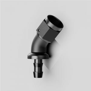 Jeden kus plný tokunepřetržitý barb push lock hadic končí montáž