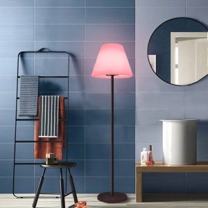 Outdoor/indoor Touch Control RGB LED LEAM LAMP, moderní europické stojící lampy Home Decor Floonal Lamp pro obývací pokoj, ložnice, hotel, zahrada, kancelář (11*60,2 palce)