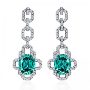 Šperky Tuochen Custom Sterling Silver 925 s vysokým uhlíkovým diamantovým kamenem