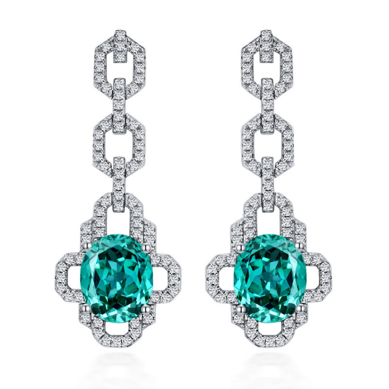 Šperky Tuochen Custom Sterling Silver 925 s vysokým uhlíkovým diamantovým kamenem