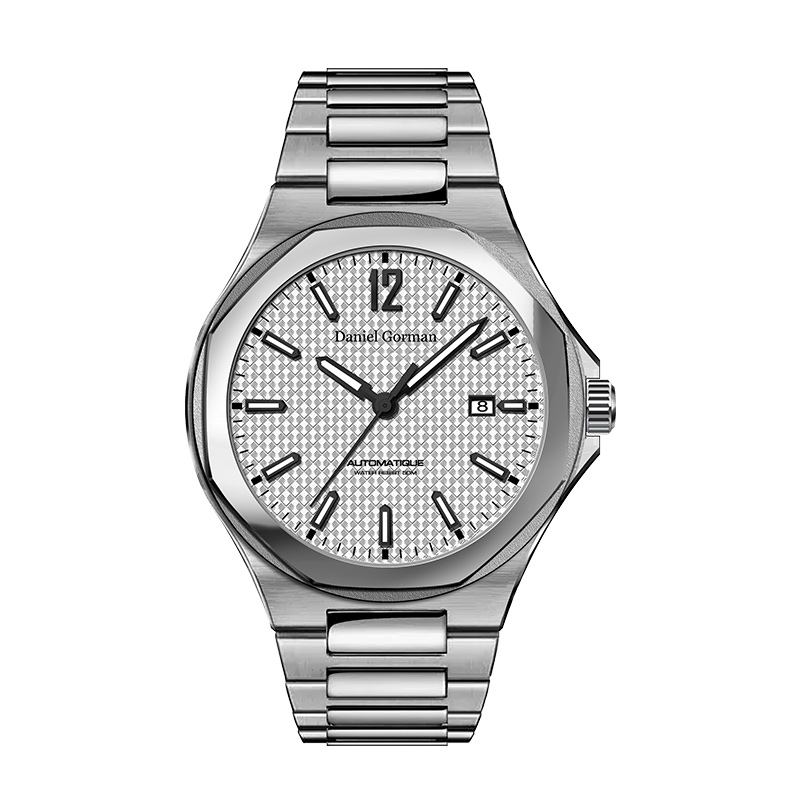 Daniel Gorman DG9007 Luxusní muži \\ Watch Vlastní logo 316 znerezové oceli Watch znerezové oceli Watch