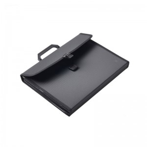 Rozšiřující složku A4 Velikost písmene PP Plastová 13 kapes s více kapesními organizátor rozšiřitelný soubor