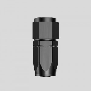 Hliník otočný hadicový konec přizpůsobení pro pletené palivové potrubí