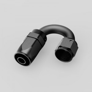 Hliníkový styl otočných hadice konce 0/30/45/60/90/120/150/180 stupeň a vhodná žena AN4 A6 AN10 AN12 AN16 AN20