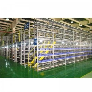 Podlaha plošiny ocelové struktury