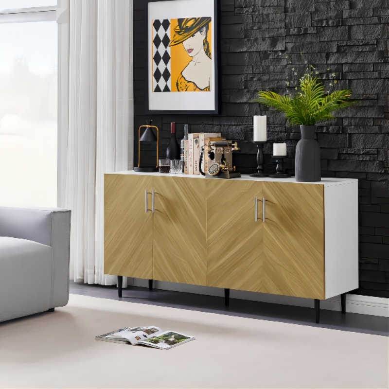 Moderní televizní skříňna minimalistický styl, skříňka, multifunkční konzola