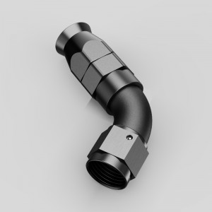 Adaptér pro koncové kování hadice PTFE 60 stupňů