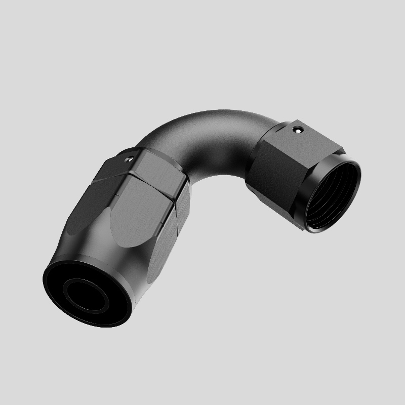 Vysoký výkonný průtok 120 stupňů AN4 AN6 AN8 AN10 AN12 AN12 Cutter Style Styl Otočné hadice