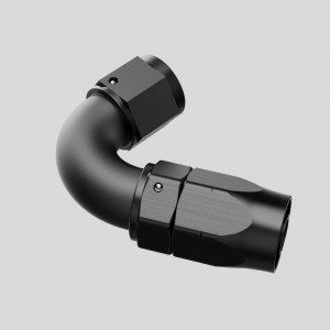 Vysoký výkonný průtok 120 stupňů AN4 AN6 AN8 AN10 AN12 AN12 Cutter Style Styl Otočné hadice