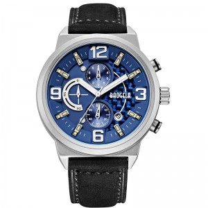 Baogela Men \\\\\'s Black Sports Quartz Watch Leisure Fashion Analog Timening Watch Display Men \\\\\'s Watch 1709 Black Blue