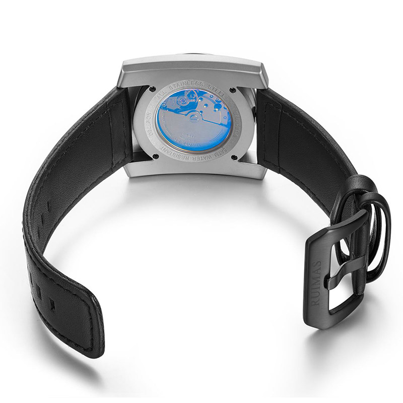 Baogela New Sports Watch Men \\ Trend Big Dial Square Men \\'s Watch Liminózní vodotěsné automatické mechanické hodinky 6775