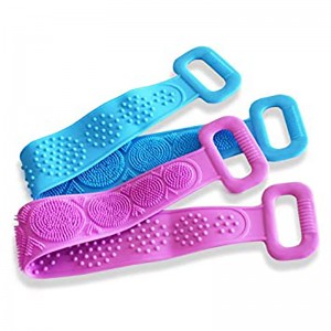 Silikonové lázeňské kartáče koupací pásy