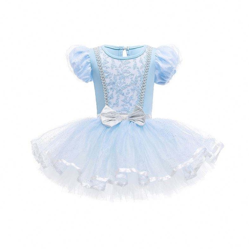 Děti malé dětské oblečení dívka šaty princezna elsa sněhová bílá princezna tutu šatyna vánočnínarozeninové večírky