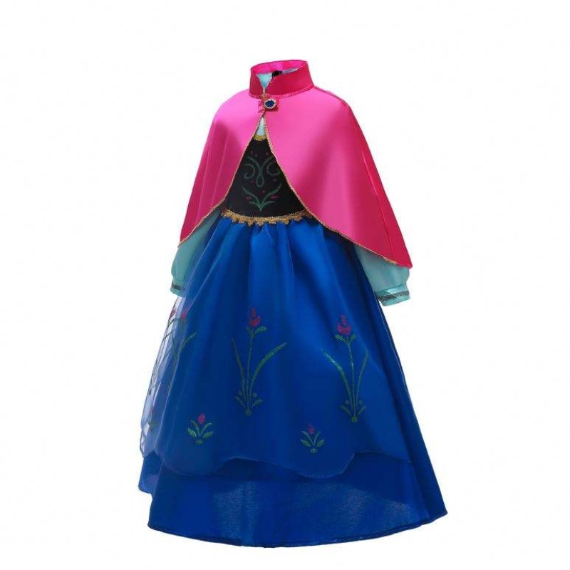 Baige Anna Elsa cosplay šaty pohádkové pohádky Halloween šaty princezna Anna Party Performance Outfit