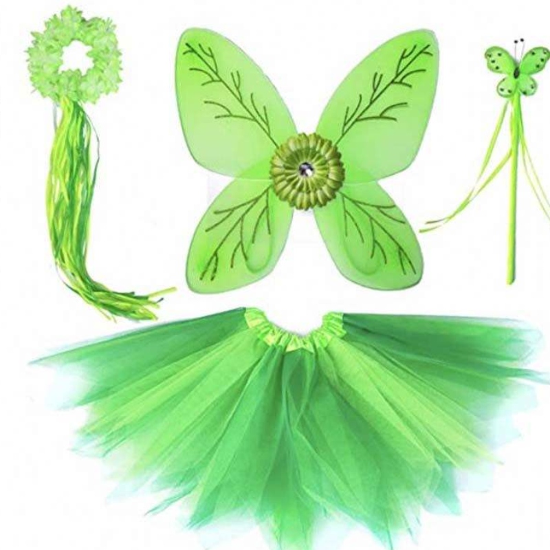 Karnevalové kostýmy dívky \\ 'Fairy Party Set Age 3-8y Princess Fairy Tutu sukně kostým DGHC-035