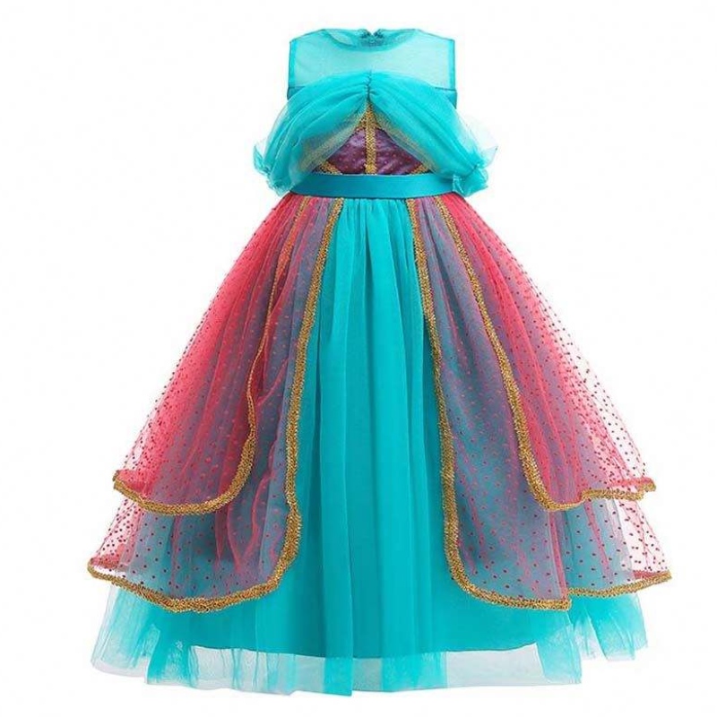 Halloween Carnival Children's Party Cosplay Princess Jasmine šaty HCAL-003