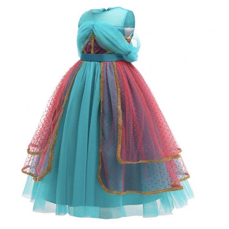 Halloween Carnival Children's Party Cosplay Princess Jasmine šaty HCAL-003