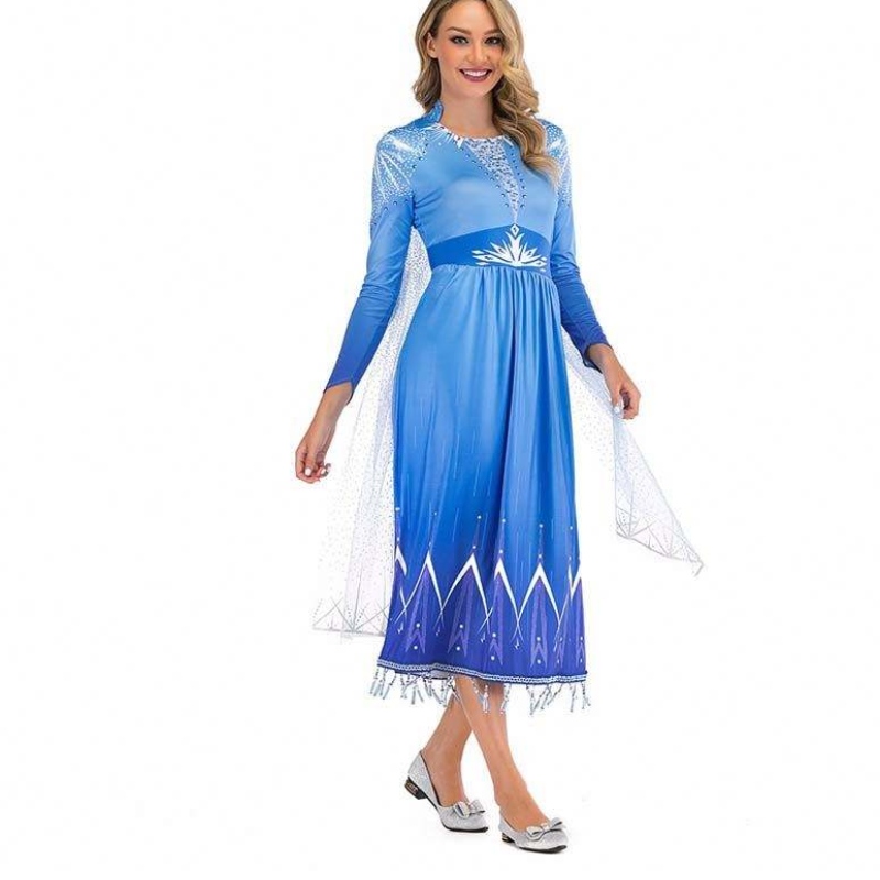 Novénápadyna produkt 2022 ELSA Act 2 Halloween cosplay elsa pro dospělé kostým pro ženy SZAC-005