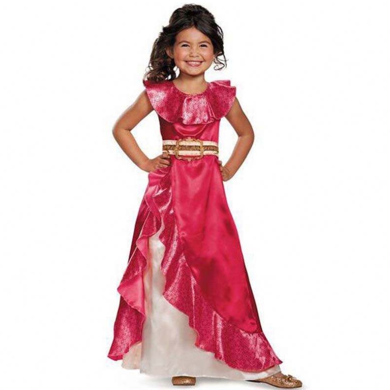 Vánoční Halloweenskánarozeninová párty Adventure Elena z Avalor Costumes DGHC-119