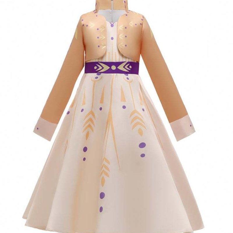 Baige New Elsa Anna Girls Princess šaty halloween cosplay elsa šaty cosplay kostým dívky