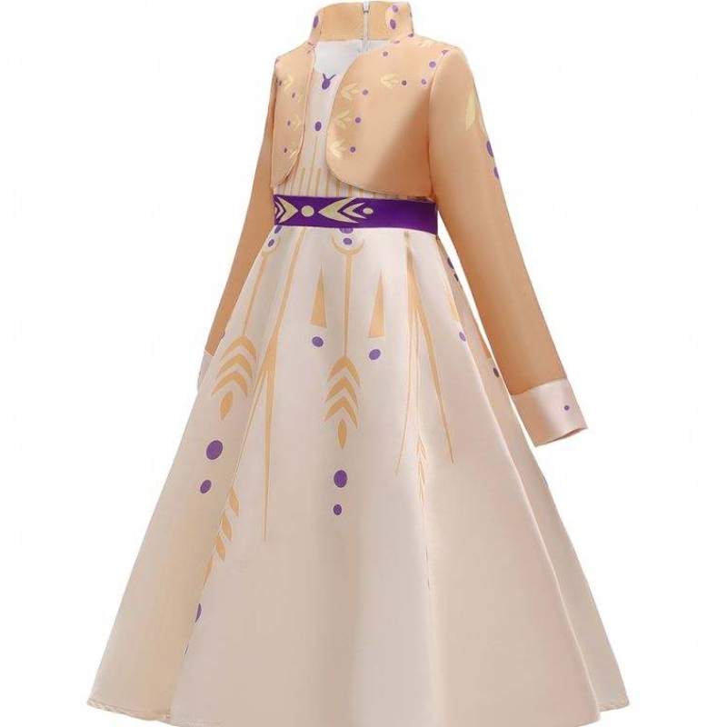 Baige New Elsa Anna Girls Princess šaty halloween cosplay elsa šaty cosplay kostým dívky