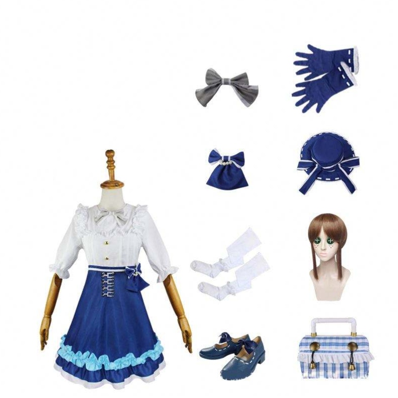 Identita V Gardener Emma Woods cosplay kostým sladké lolita šaty dívky ženy halloween party kostýmy anime herní oblek plná sada