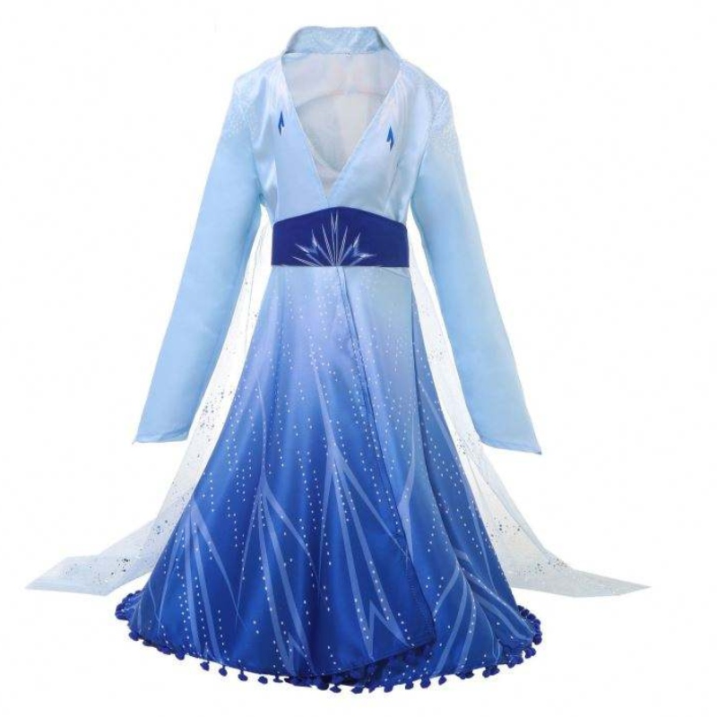 Nový příjezd Elsa Frozen Dress Princess Elsa kostým pro dívky