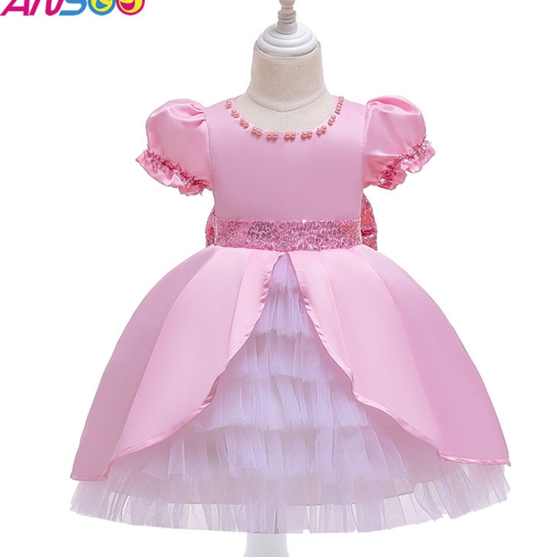ANSOO KIDS DĚTSKÉ PRINCESS Šaty motýly flitry tutu šaty děti halloween party kostým