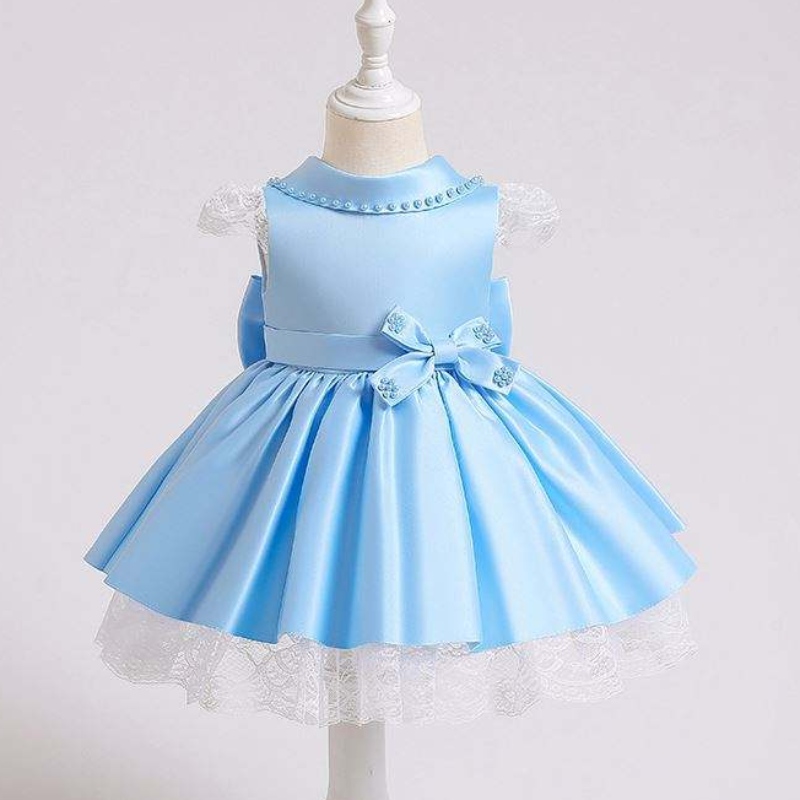 Baigenovorozené dětské dorty Šaty Kids Dresses Children First Křest flitry tutu oblečení xz003