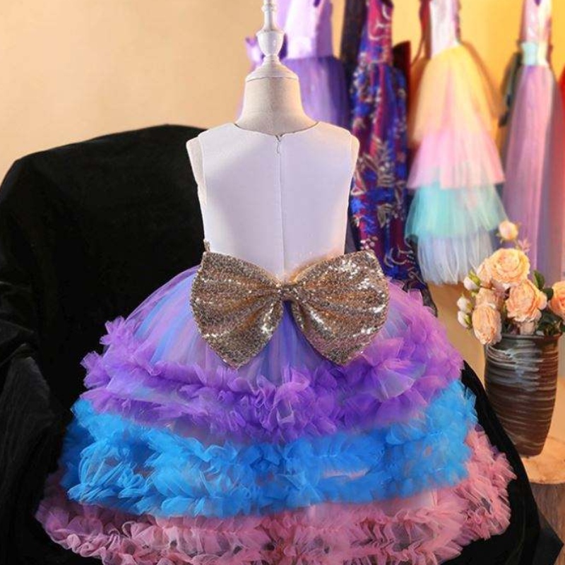 Baige Unicorn Tutu Party Šaty Unicorn šaty dívka princezna šaty kostým