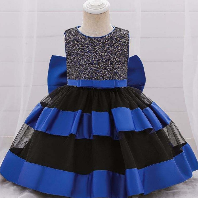Vysoce kvalitní dětské oděvy Dětky Frock Design Kostýmy křtu holčička L1919xz