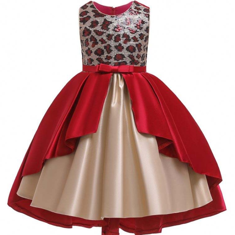 Baige Girls Summer Fashion Frocks Baby and Kids Tutu Party Dress Childay Šaty L5149