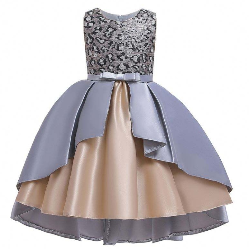Baige Girls Summer Fashion Frocks Baby and Kids Tutu Party Dress Childay Šaty L5149