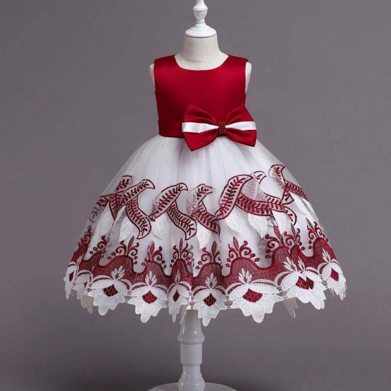 Baige Smocked Children Clothing Kids Frock Designs Party Noste šatynovorozené dětské oblečení dívky