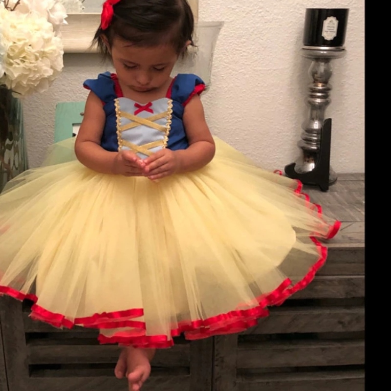 Batole dítěte 1.narozeninový párty šaty karneval cosplay děti princezny kostým