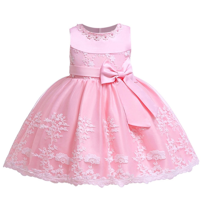 Western Flower Girl Dress Patterns for Party Kids tmavě modré šaty pro svatby elegantní styl princezny šaty pro ples