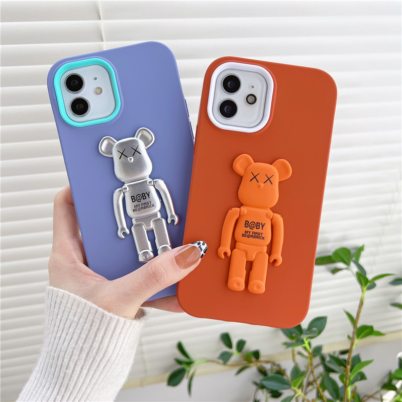 Nový produkt je vhodný pro Apple iPhone13Pro Explosive Bear Mobile Phone Protective Case a podpůrnou funkcí je anti -padající a anti vibrace mobilní telefon shell