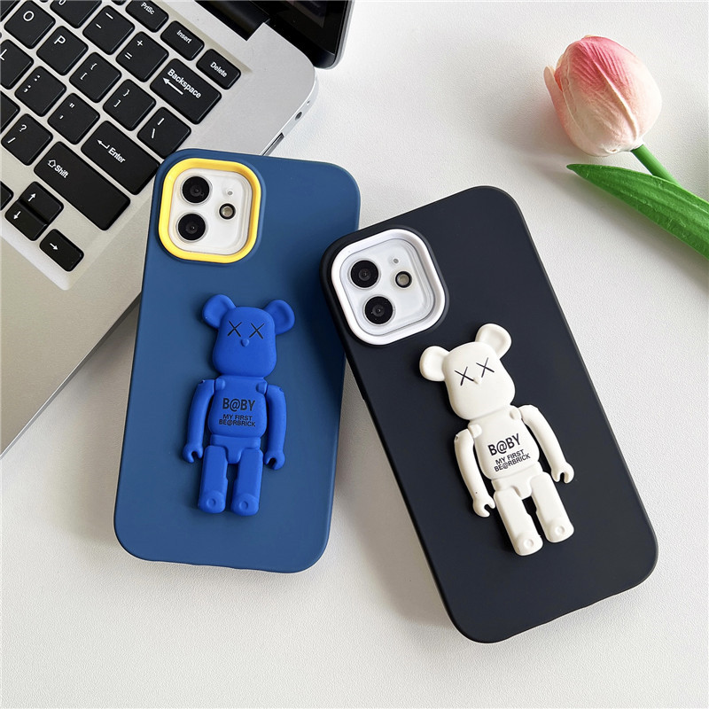 Nový produkt je vhodný pro Apple iPhone13Pro Explosive Bear Mobile Phone Protective Case a podpůrnou funkcí je anti -padající a anti vibrace mobilní telefon shell