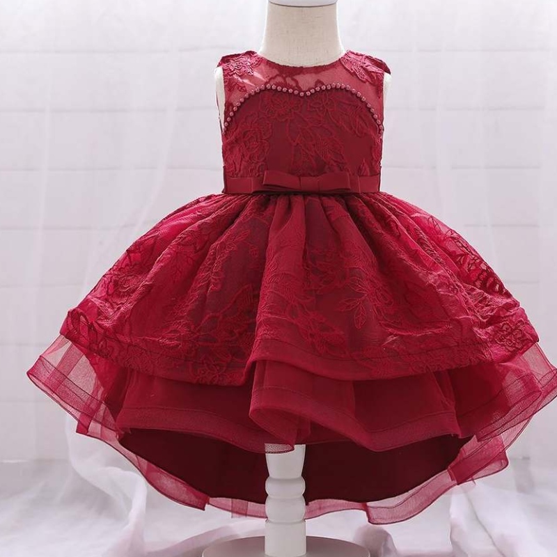 2020 Nový design Děti oblečení dětské frock design obrázky květinové dívky šaty t1939xz