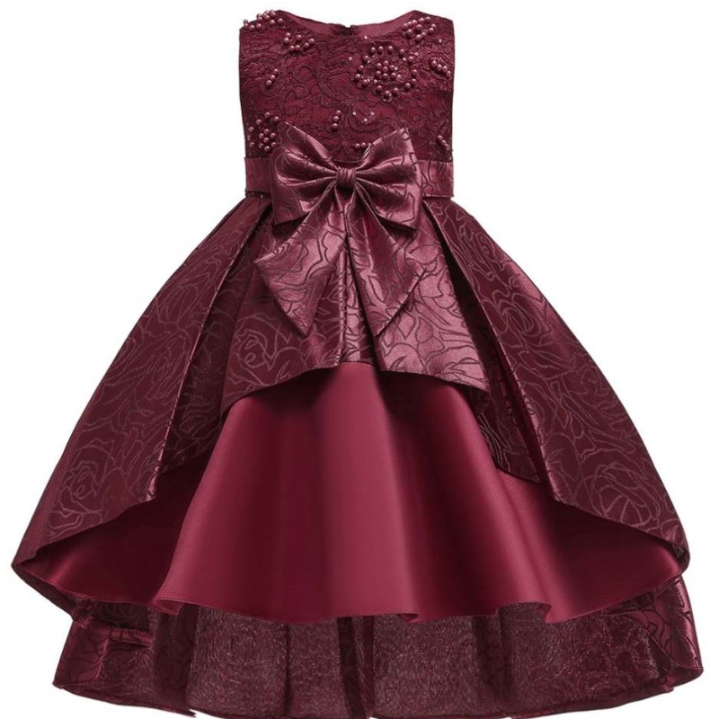 Baige 2020 Móda Kids Dress Girl Letní pártynarozeniny Svatební dítě párty šaty 3 až 5 let dívčí šaty t5176