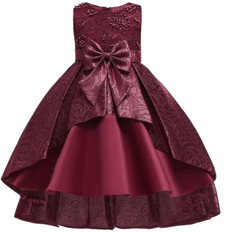 Baige 2020 Móda Kids Dress Girl Letní pártynarozeniny Svatební dítě párty šaty 3 až 5 let dívčí šaty t5176