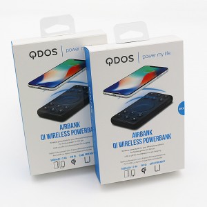 Mobilnínapájenínabíjení pokladního pokladu Box Box Box Okna barevná krabice Vlastní elektronika balení