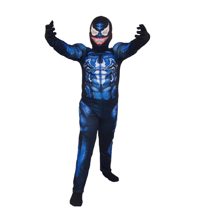 Děti Halloween kostým chlapci superhrdiny cosplay kombinézu pro děti