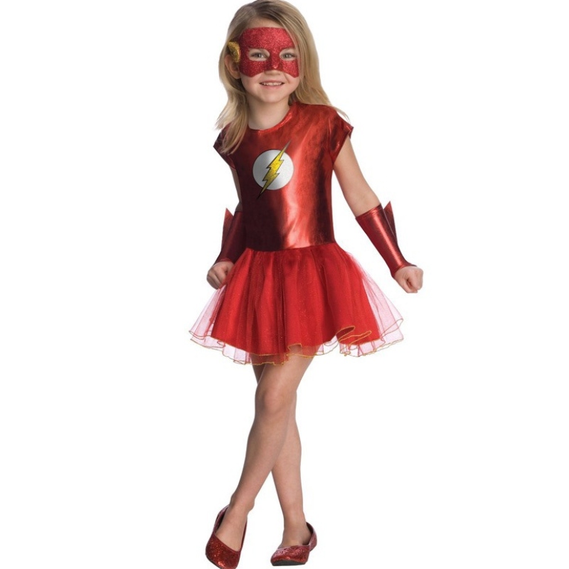 Dětský superhrdina flashman halloween kostým dívky princezna Diana oblékání dárky cos set šaty