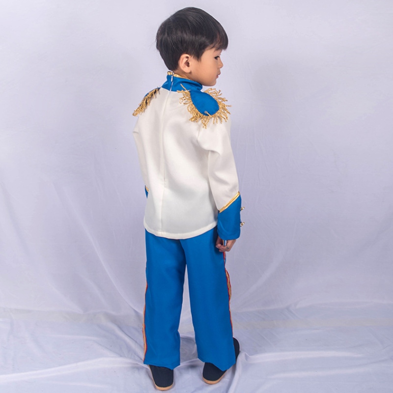 Halloween vánoční cosplay párty outfits fantazie oblékání dětí chlapci středověký princ chlapec krás kostým