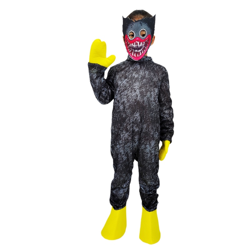 Poppy Play -Time Cosplay Clotse Boys Girls Girls Game Horror Peluche oblečení halloween kostým pro děti